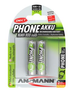 Dect NiMH Rechargeable battery AA / HR6 800 mAh maxE 2 pcs.